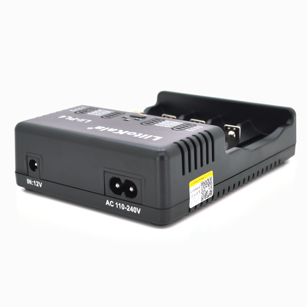 Зарядний пристрій універсальний Liitokala Lii-PL4, 4 канали, LCD дисплей, підтримує Li-ion, Ni-MH і Ni-Cd AA (R6), ААA (R03), AAAA, С (R14)