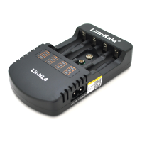 Зарядний пристрій універсальний Liitokala Lii-NL4, 4 канали, LCD дисплей, підтримує Li-ion, Ni-MH і Ni-Cd AA (R6), ААA (R03), AAAA, С (R14)