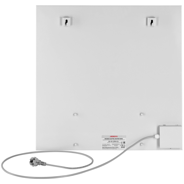 Керамічна електронагрівальна панель Ardesto HCP-400BGM бежевий мармур, до 8 м2, 60 х 60 см (400Ват)
