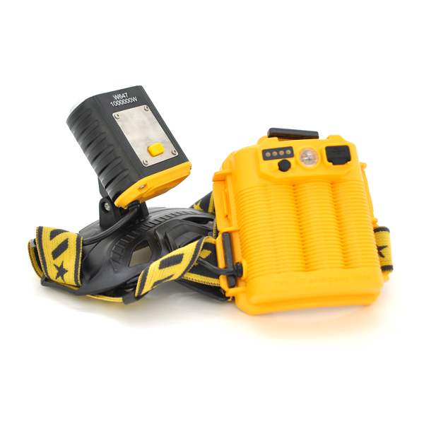 Налобний Ліхтарик Bailong W-647 2*P50, Q5 Cree, 3 реж., Zoom, корпус-пластик, водостійкий, ударостійкий, 3*18650 акумулятор СЗУ+ АЗУ, BOX