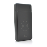 Powerbank PLO-30 з бездротовою зарядкою 30000mAh, чорний, Blister