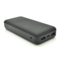 Power bank VEGER A20 20000mAh, чорний, Blister
