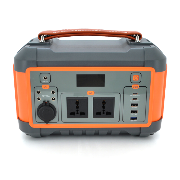 Портативний PowerBank потужністю 600W, 162Ah (600Wh), 2xUSB-A Output: QC18W, 4xDCOutput: 12V/10A, Car Port: 12V/10A, LED Light