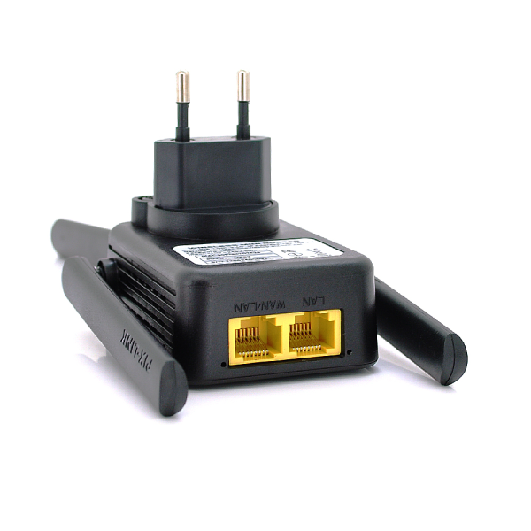 Підсилювач WiFi сигналу з 4-ма вбудованими антенами LV-WR42Q, живлення 220V, 300Mbps, IEEE 802.11b/g/n, 2.4-2.4835GHz, BOX