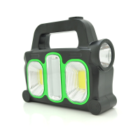 Прожектор HB-6168, 1+3 режими, USB вихід, живлення 2*18650, Box