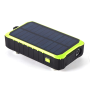 Powerbank WKDT-083 12000mAh, з ручним приводом DC: 5V/2.1A, 2*USB, LED, чорний