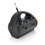 Радіоприймач GOLON RX-710BT, FM радіо, Вхід microSD, USB, AUX, корпус пластмас, Black, BOX