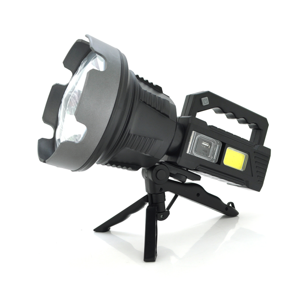 Ліхтар переносний Coba CB-T300, 4 режими, вбудований акум, корпус пластмас, роз'єм USB+micro, Box