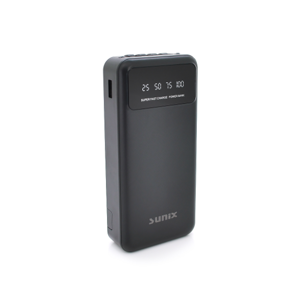 Power bank SUNIX PB-41 24000mAh, чорний, Box