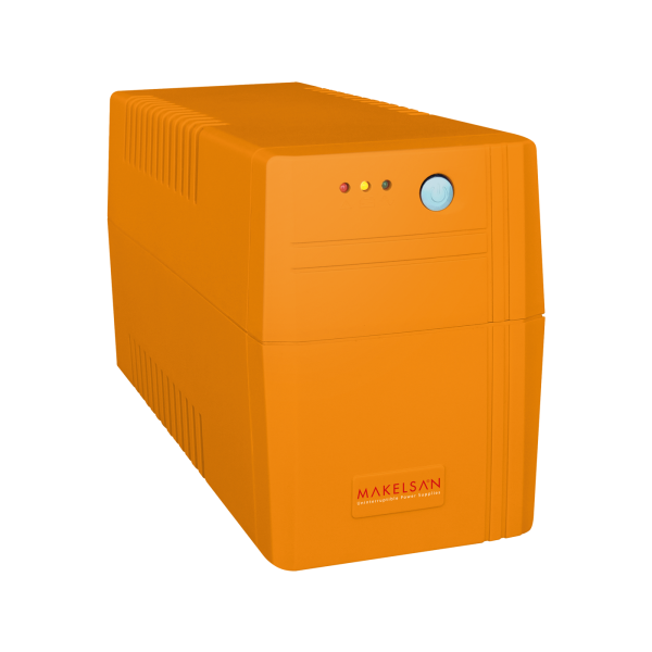 ДБЖ MAKELSAN Lion650VA (390W) Standby-L, LED 170-280VAC, AVR 1st, 2xSCHUKO socket, 1x12V7Ah, Plastic Case ( 101 х 298 х 142 )