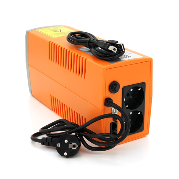 ДБЖ MAKELSAN Lion850VA (510W) Standby-L, LED, 170-280VAC, AVR 1st, 2xSCHUKO socket, 1x12V9Ah, Plastic Case ( 101 х 298 х 142 )