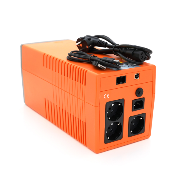 ДБЖ MAKELSAN Lion1500VA (900W) Standby-L, LCD, 170-280VAC, AVR 1st, 3xSCHUKO socket, 2x12V9Ah, Plastic Case ( 150 х 353 х 162 )