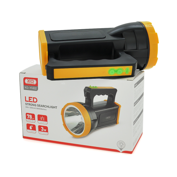 Ліхтар переносний XO-YH02 1200mah, 3 реж., Black, Q34