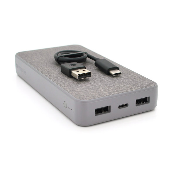 PowerbankTtec Mophie15000mAh, Output: 2*USB + Type-C, 20W, Gray, Q20
