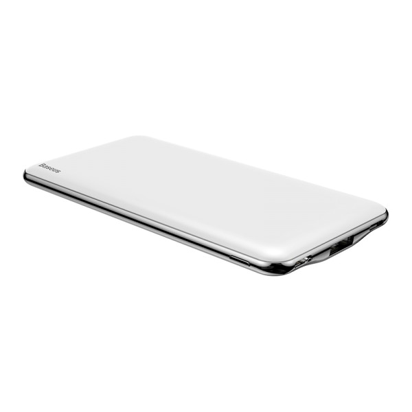 PowerBank Baseus Simbo 10000mAh Fast Charge, USB, білий, Q1