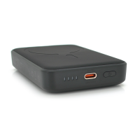 Powerbank Baseus Magnetic Mini 10000mAh, Wireless, Fast Charge, Output: 2*USB + 2*Type-C, 20W, чорний, Q40