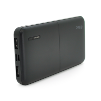PowerbankTtec 10000mAh, Output: 2USB/Type-C/microUSB, 20W, чорний
