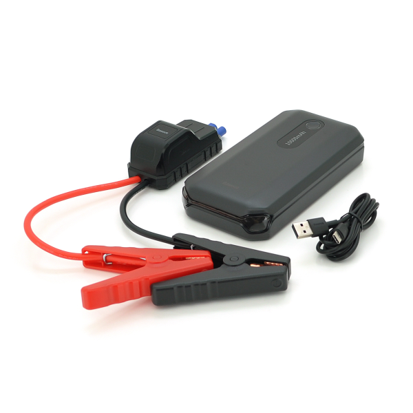 Пусковий зарядний пристрій Baseus Super Energy Air Car Jump Starter 10000mAh чорний