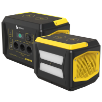 Портативне джерело живлення чорний BEE-1000, ємність 1036Вт * год, потужність 1000Вт (пікова 2000Вт), 10 кг, 342х264х425 мм