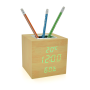 Електронний годинник VST-878S Wooden (Yellow), з датчиком температури та вологості, будильник, живлення від кабелю USB, Green Light